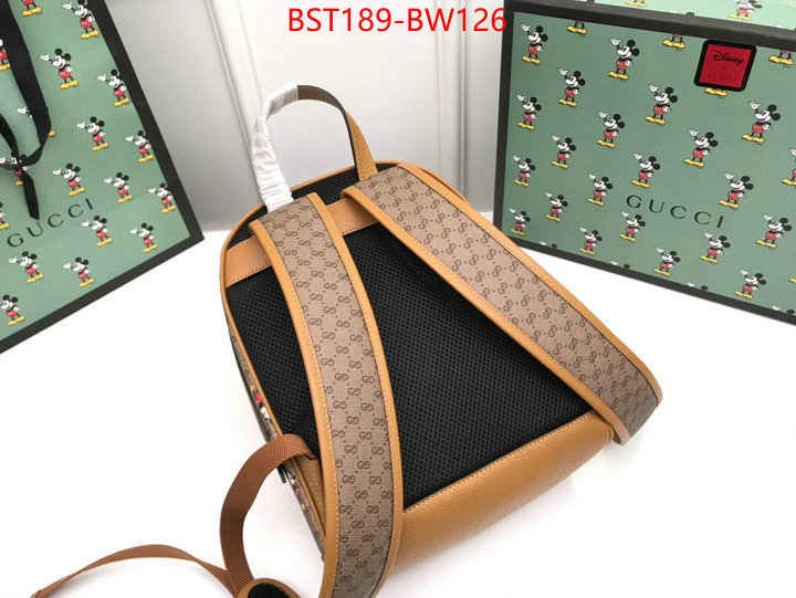 Gucci Bags(TOP)-Backpack-,best site for replica ,ID: BW126,$: 189USD