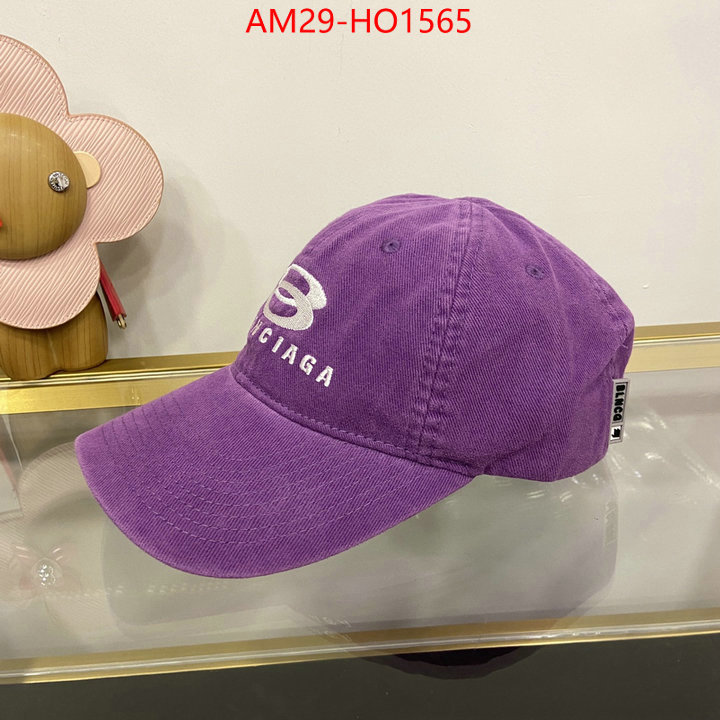 Cap (Hat)-Balenciaga,knockoff , ID: HO1565,$: 29USD