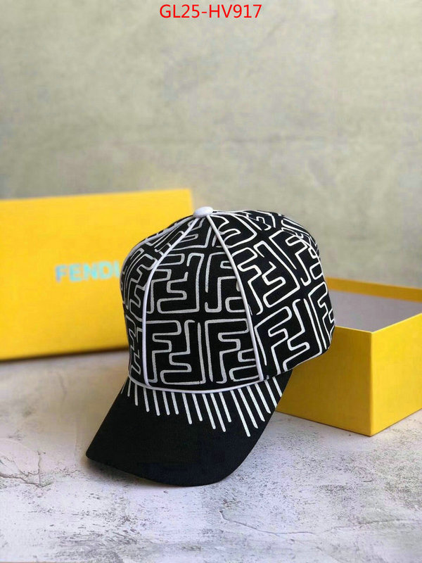 Cap (Hat)-Fendi,brand designer replica , ID: HV917,$: 25USD