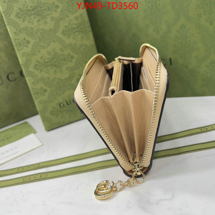 Gucci Bags(4A)-Wallet-,wholesale 2023 replica ,ID: TD3560,$: 49USD