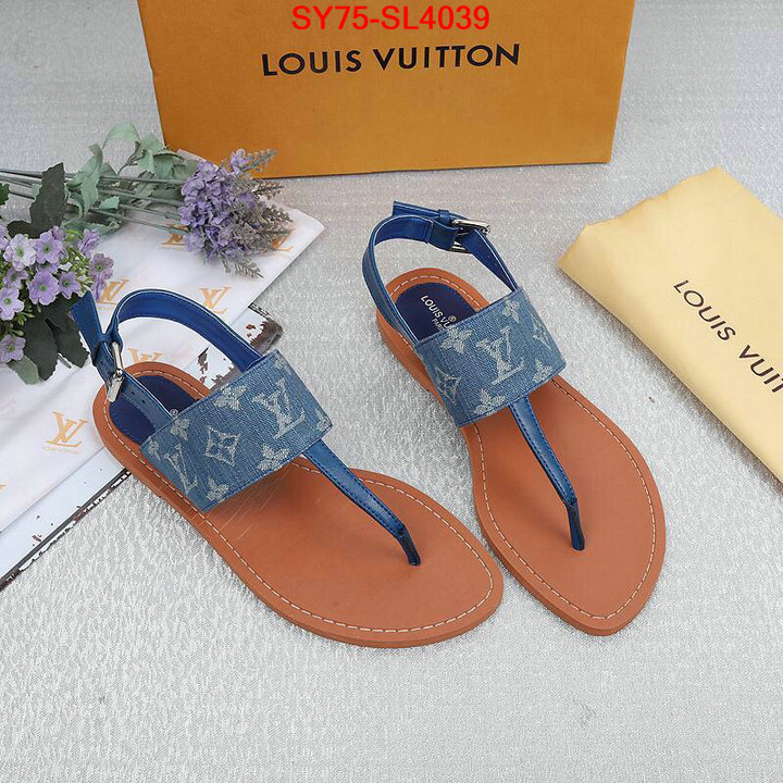 Women Shoes-LV,aaaaa replica , ID: SL4039,$: 75USD