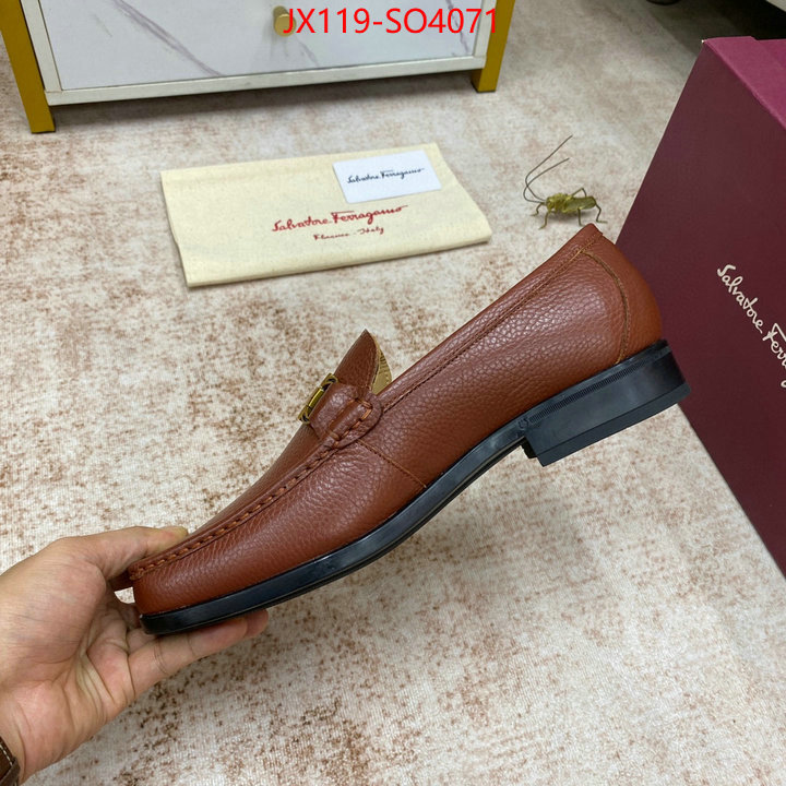 Men shoes-Ferragamo,luxury fake , ID: SO4071,$: 119USD