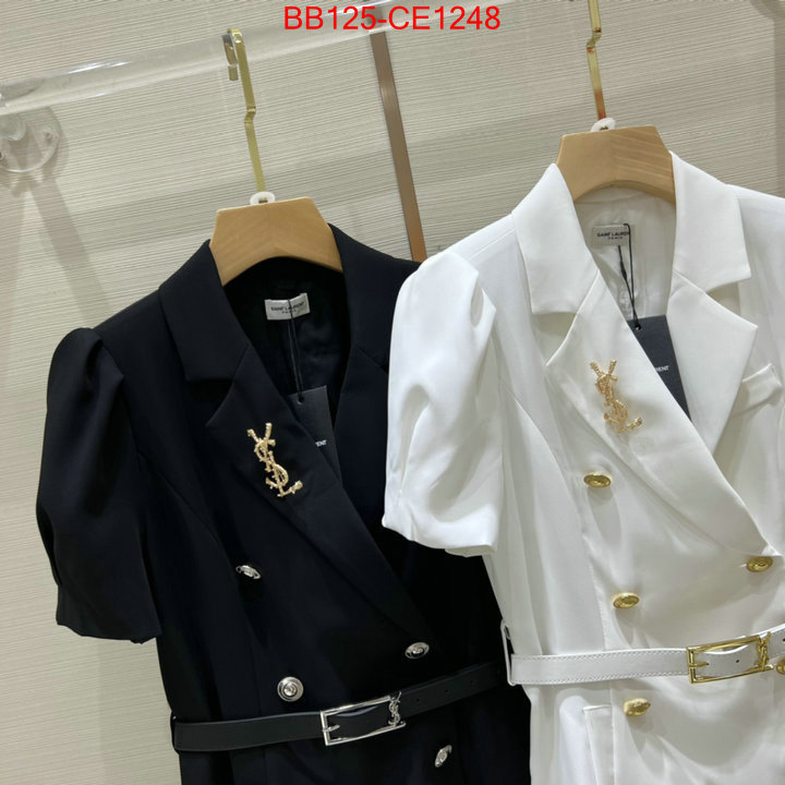 Clothing-YSL,shop cheap high quality 1:1 replica ,ID: CE1248,$: 125USD