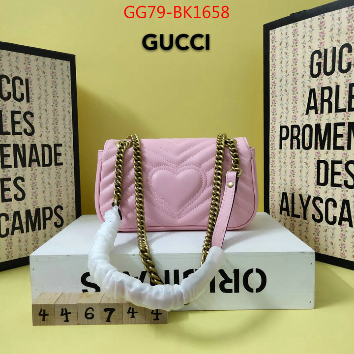 Gucci Bags(4A)-Marmont,at cheap price ,ID: BK1658,$:79USD