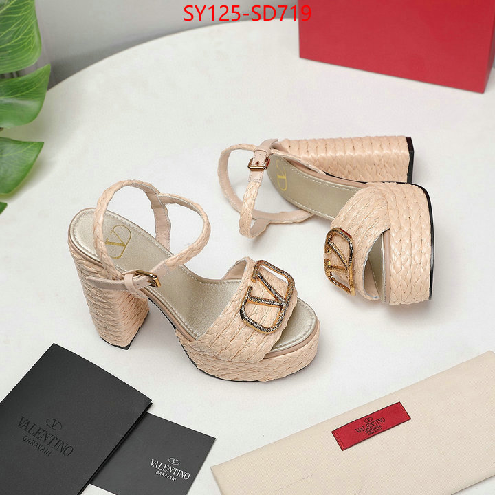 Women Shoes-Valentino,designer 7 star replica , ID: SD719,$: 125USD