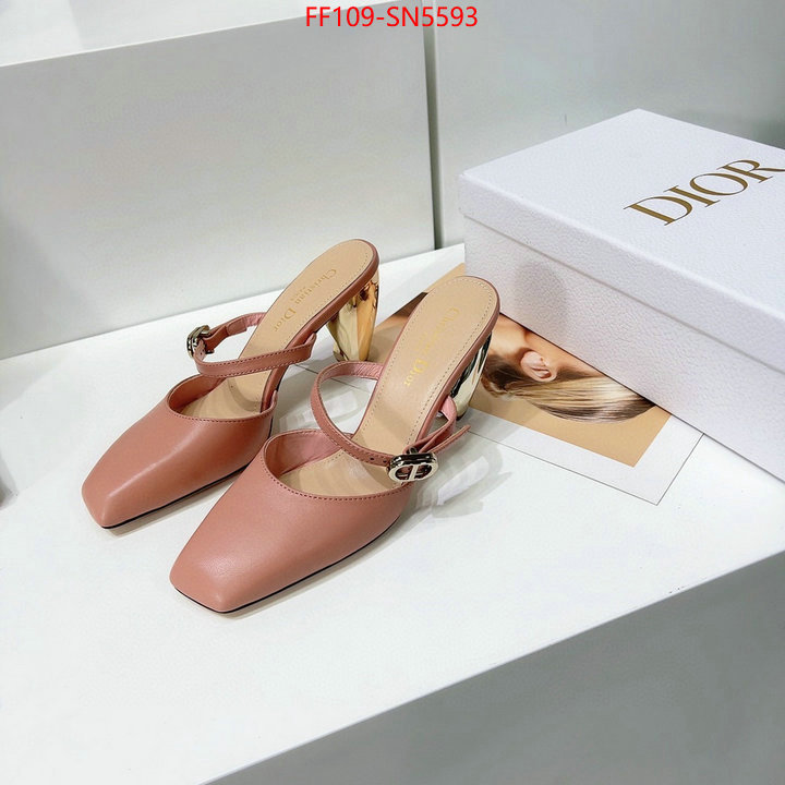 Women Shoes-Dior,designer 7 star replica , ID: SN5593,$: 109USD