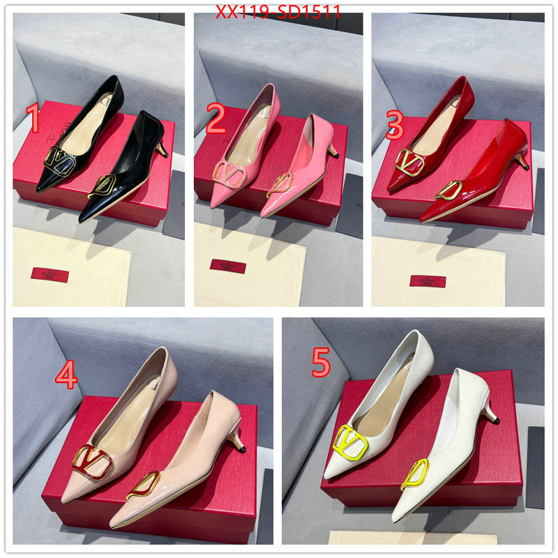 Women Shoes-Valentino,best replica 1:1 , ID: SD1511,$: 119USD