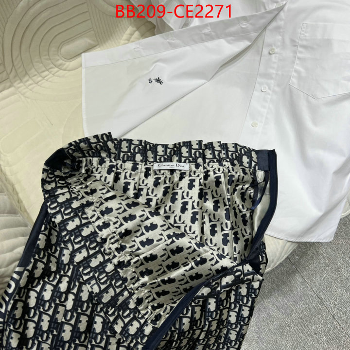 Clothing-Dior,where quality designer replica ,ID: CE2271,$: 209USD