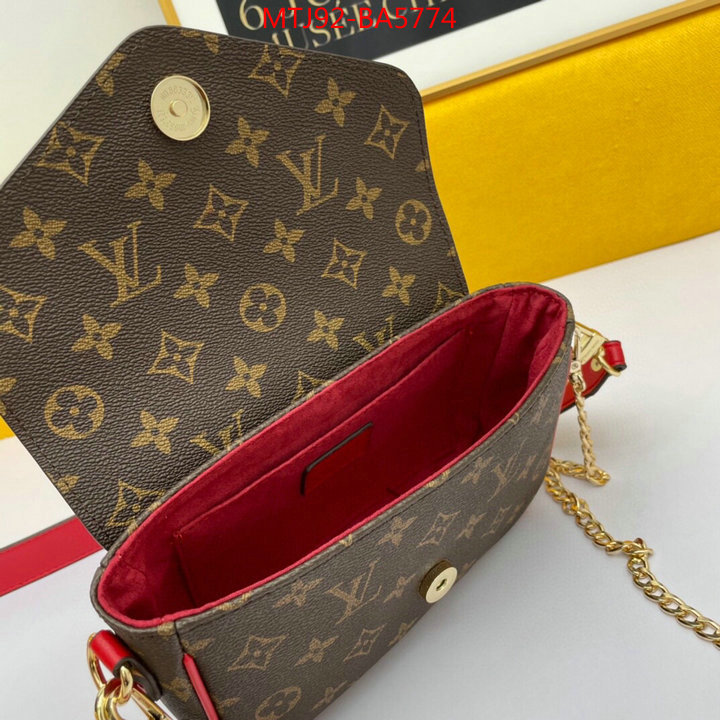 LV Bags(4A)-Pochette MTis Bag-Twist-,ID: BA5774,$: 92USD