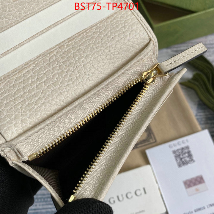 Gucci Bags(TOP)-Wallet-,ID: TP4701,$: 75USD