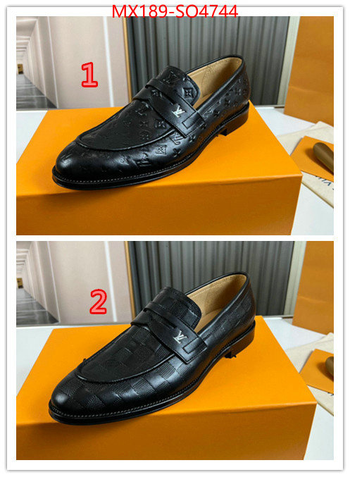 Men Shoes-LV,aaaaa replica designer , ID: SO4744,$: 189USD