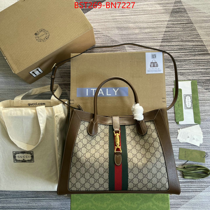 Gucci Bags(TOP)-Handbag-,what's the best place to buy replica ,ID: BN7227,$: 269USD