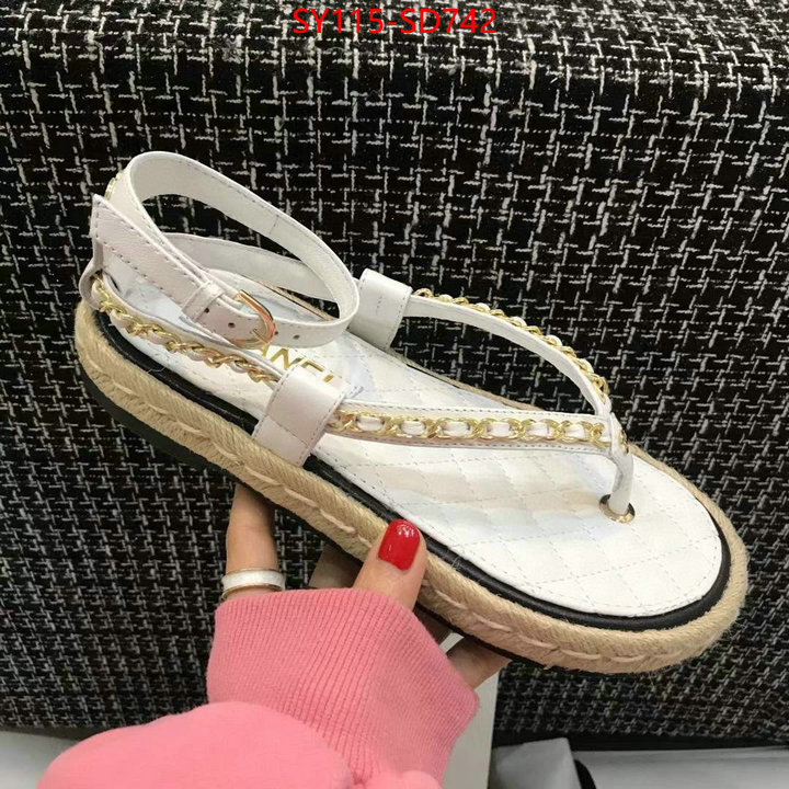 Women Shoes-Chanel,where quality designer replica , ID: SD742,$: 115USD