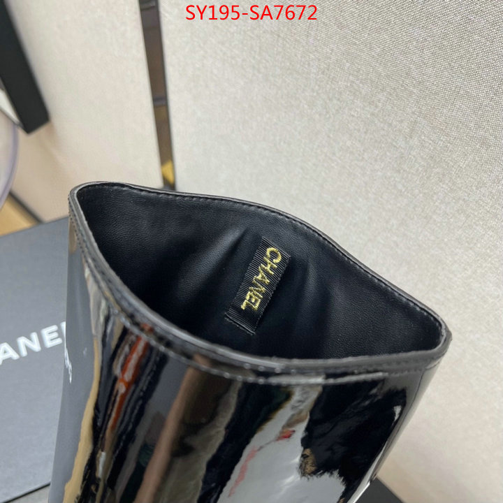 Women Shoes-Chanel,what best replica sellers , ID: SA7672,$: 195USD