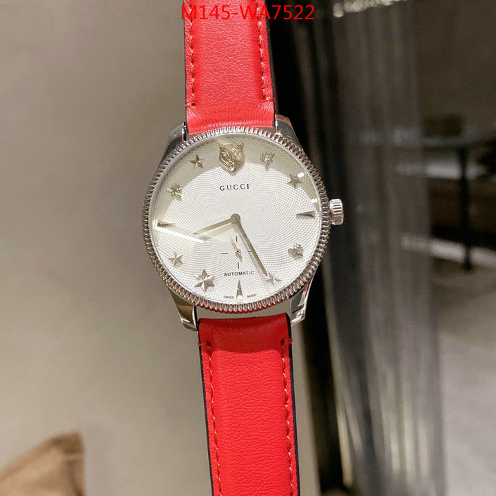 Watch(4A)-Gucci,luxury shop ,ID: WA7522,$: 145USD