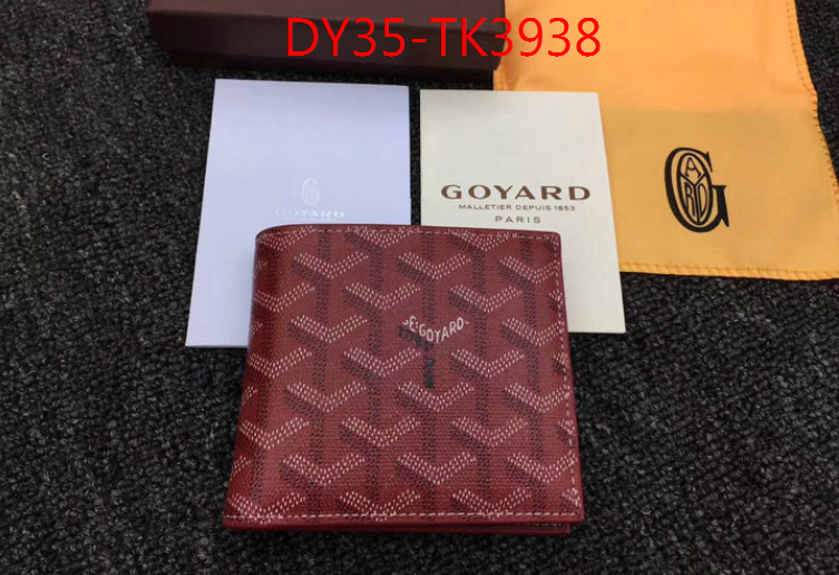 Goyard Bags(4A)-Wallet,designer replica ,ID:TK3938,$:35USD