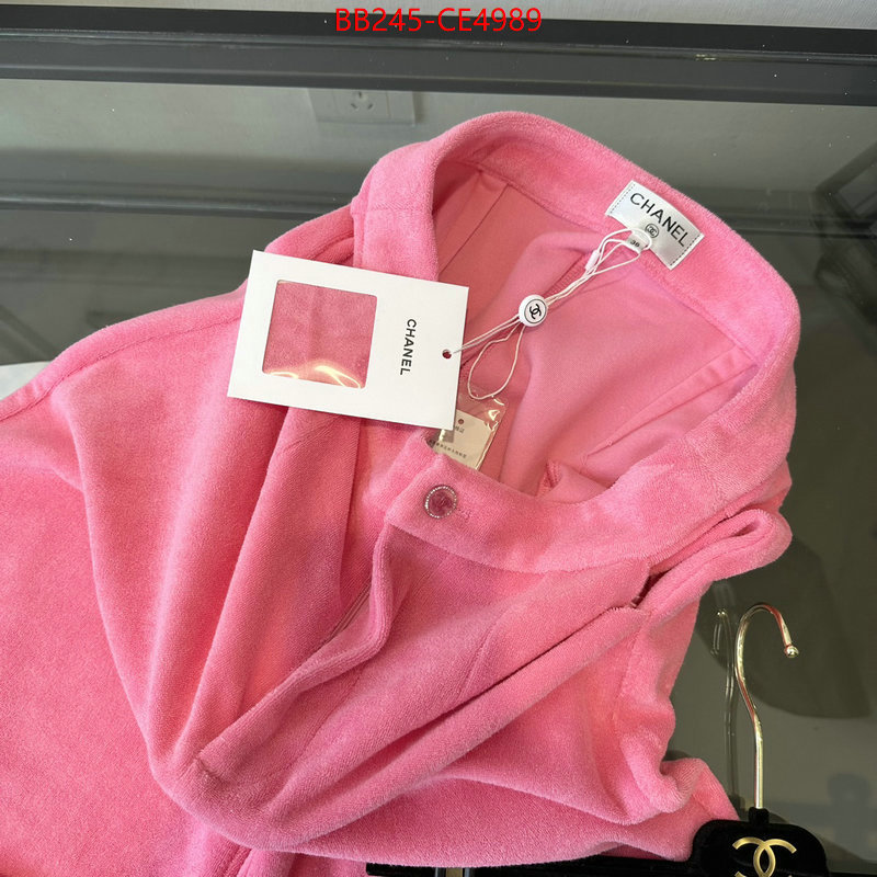 Clothing-Chanel,perfect replica , ID: CE4989,$: 245USD