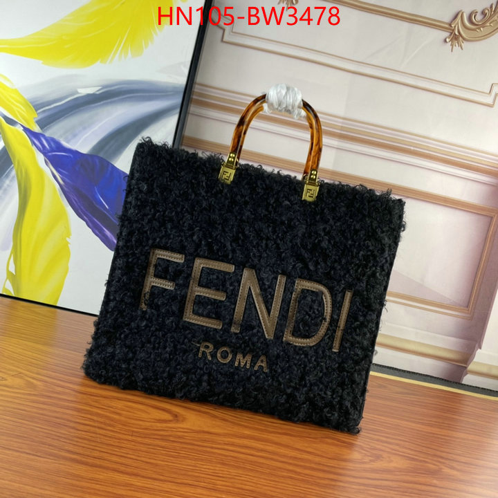 Fendi Bags(4A)-Sunshine-,wholesale ,ID: BW3478,$: 105USD