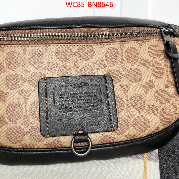 Coach Bags(4A)-Belt Bag-Chest Bag--,buy high-quality fake ,ID: BN8646,$: 85USD