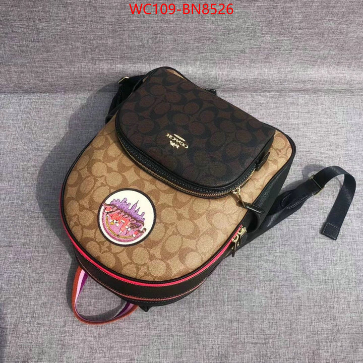 Coach Bags(4A)-Backpack-,we offer ,ID: BN8526,$: 109USD