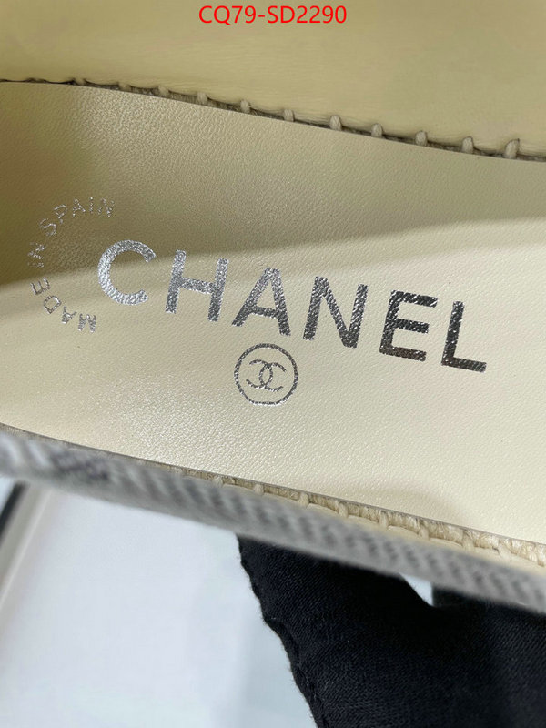 Women Shoes-Chanel,top designer replica , ID: SD2290,$: 79USD