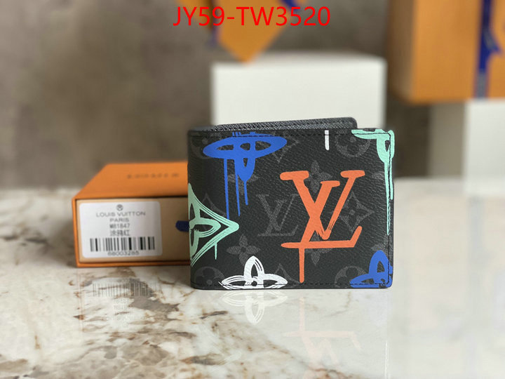 LV Bags(TOP)-Wallet,ID: TW3520,$: 59USD