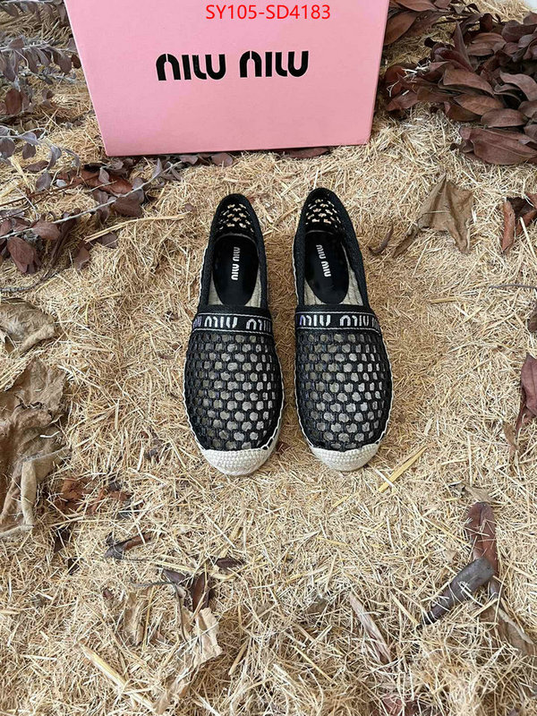 Women Shoes-Miu Miu,luxury cheap , ID: SD4183,$: 105USD