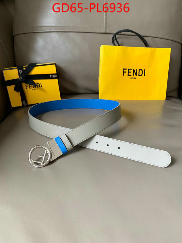 Belts-Fendi,replica 1:1 high quality , ID: PL6936,$: 65USD