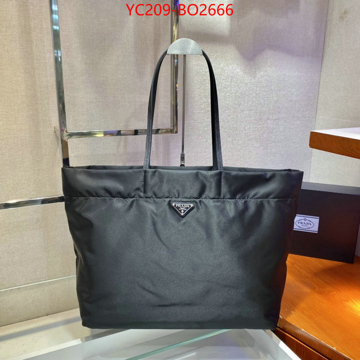 Prada Bags(TOP)-Handbag-,ID: BO2666,$: 209USD