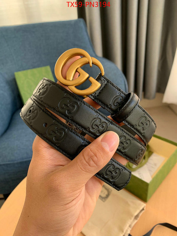 Belts-Gucci,replica every designer , ID: PN3194,$: 59USD