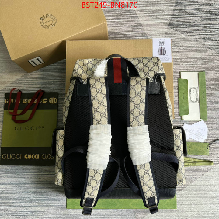 Gucci Bags(TOP)-Backpack-,buy luxury 2023 ,ID: BN8170,$: 249USD
