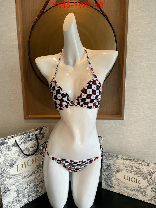 Swimsuit-Dior,high quality happy copy , ID: YW6443,$: 45USD