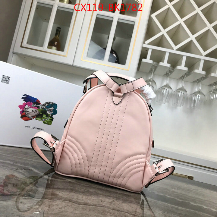 Prada Bags(4A)-Backpack-,buy best quality replica ,ID: BK1782,$:119USD