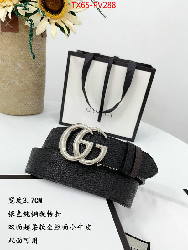 Belts-Gucci,outlet 1:1 replica , ID: PV288,$:65USD