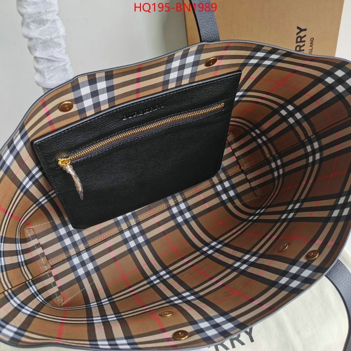 Burberry Bags(TOP)-Handbag-,1:1 clone ,ID: BN1989,$: 195USD