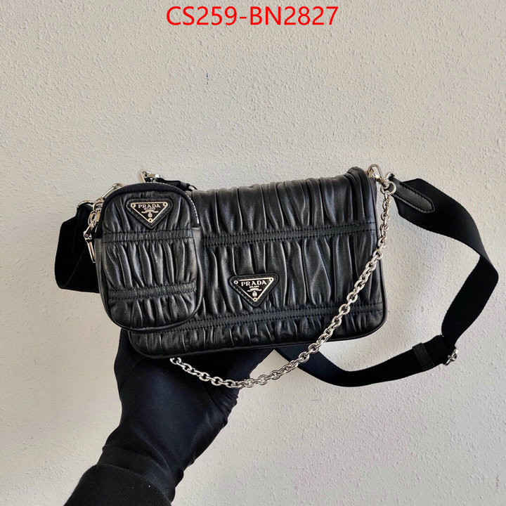 Prada Bags(TOP)-Diagonal-,ID: BN2827,$: 259USD