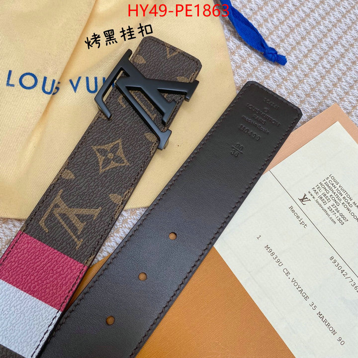 Belts-LV,outlet 1:1 replica , ID: PE1863,$: 49USD