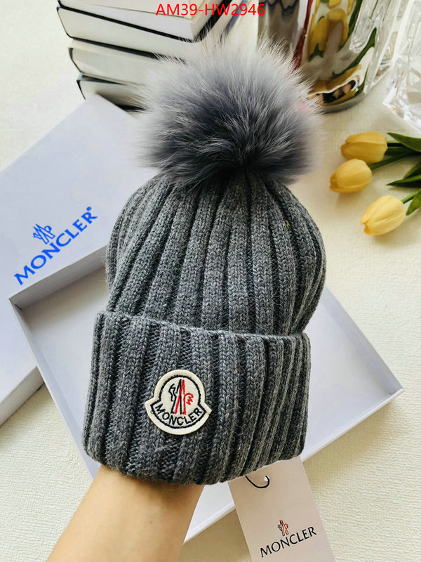 Cap (Hat)-Moncler,mirror copy luxury , ID: HW2946,$: 39USD
