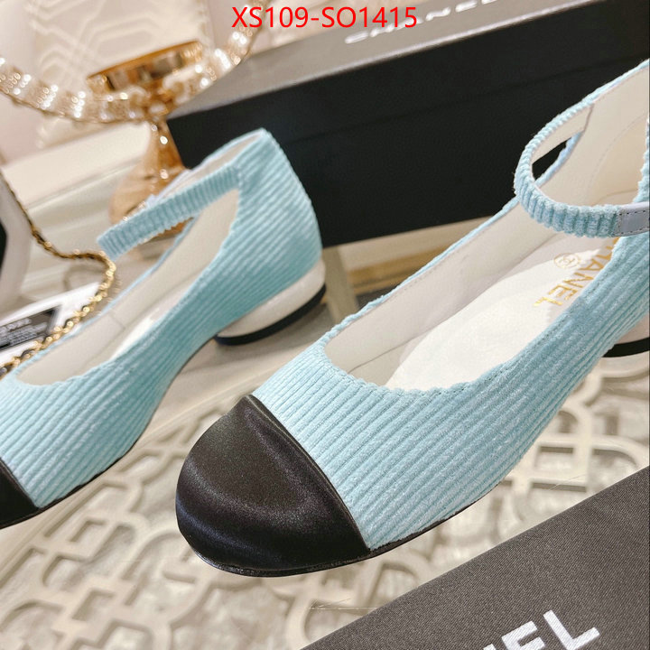 Women Shoes-Chanel,replica best , ID: SO1415,$: 109USD