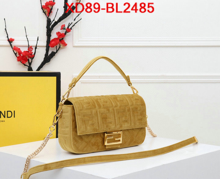 Fendi Bags(4A)-Baguette-,top 1:1 replica ,ID: BL2485,$: 89USD