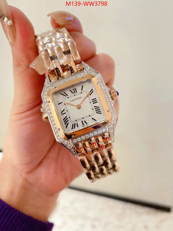 Watch(4A)-Cartier,top sale ,ID: WW3798,$: 139USD