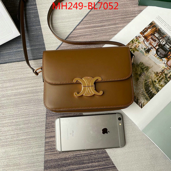 CELINE Bags(TOP)-Triomphe Series,brand designer replica ,ID: BL7052,$: 249USD