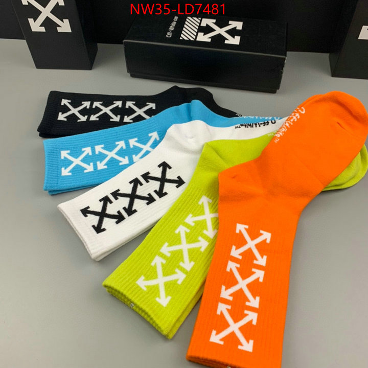 Sock-Offwhite,best capucines replica , ID: LD7481,$: 35USD