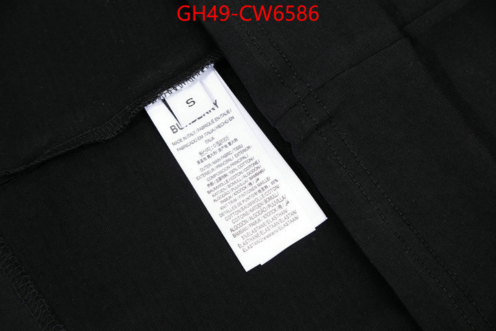 Clothing-Burberry,1:1 , ID: CW6586,$: 49USD