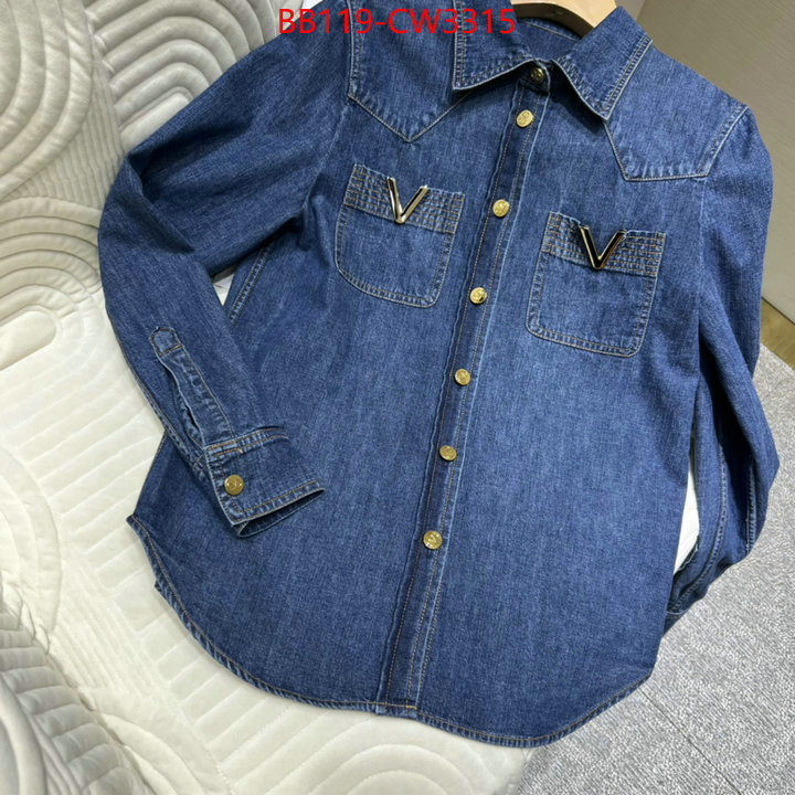 Clothing-Dior,fake , ID: CW3315,$: 119USD