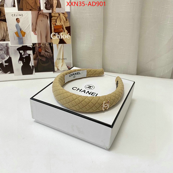 Hair band-Chanel,top perfect fake , ID: AD901,$: 35USD