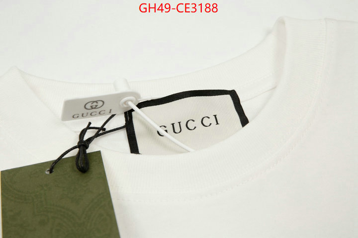 Clothing-Gucci,buy cheap replica , ID: CE3188,$: 49USD