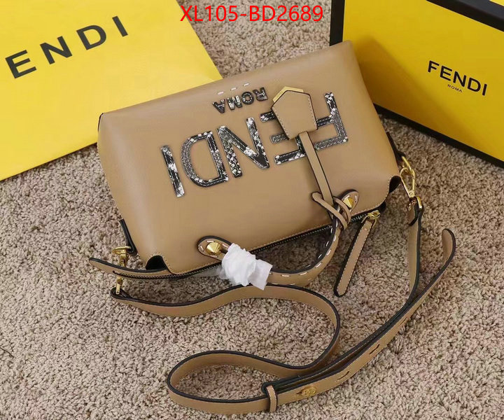 Fendi Bags(4A)-By The Way-,luxury fake ,ID: BD2689,$: 105USD