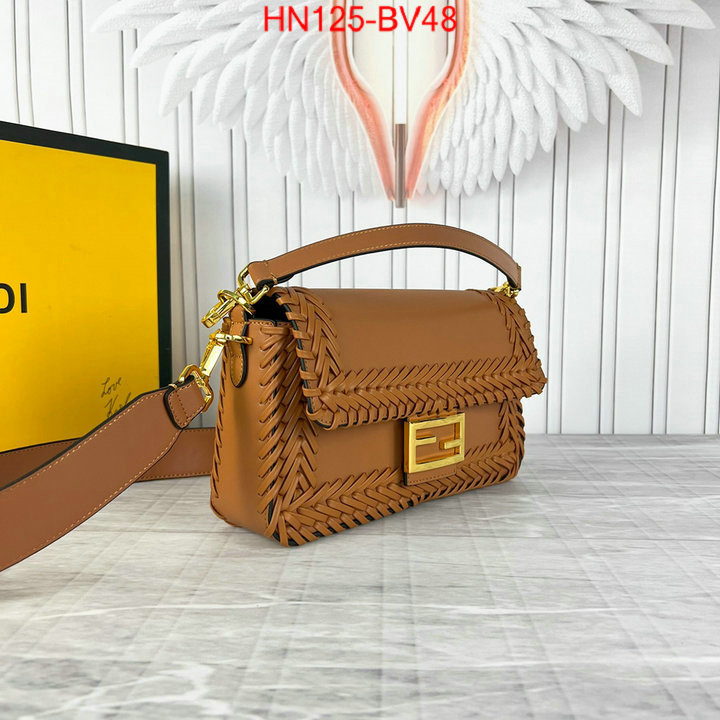 Fendi Bags(4A)-Baguette-,high quality designer ,ID: BV48,$: 125USD