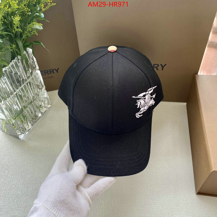 Cap (Hat)-Burberry,copy aaaaa , ID: HR971,$: 29USD